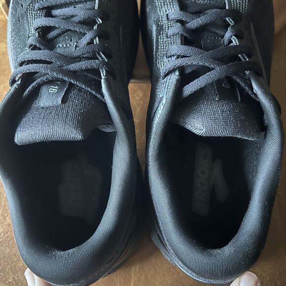 Brooks Ghost 16 Mens 9.5 Black Neutral Cushion Running Walking Shoes Sneakers main image 9